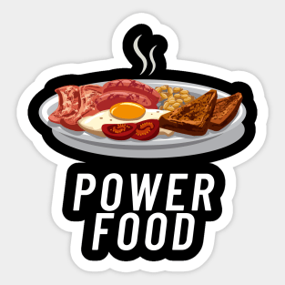 Power Food Sticker